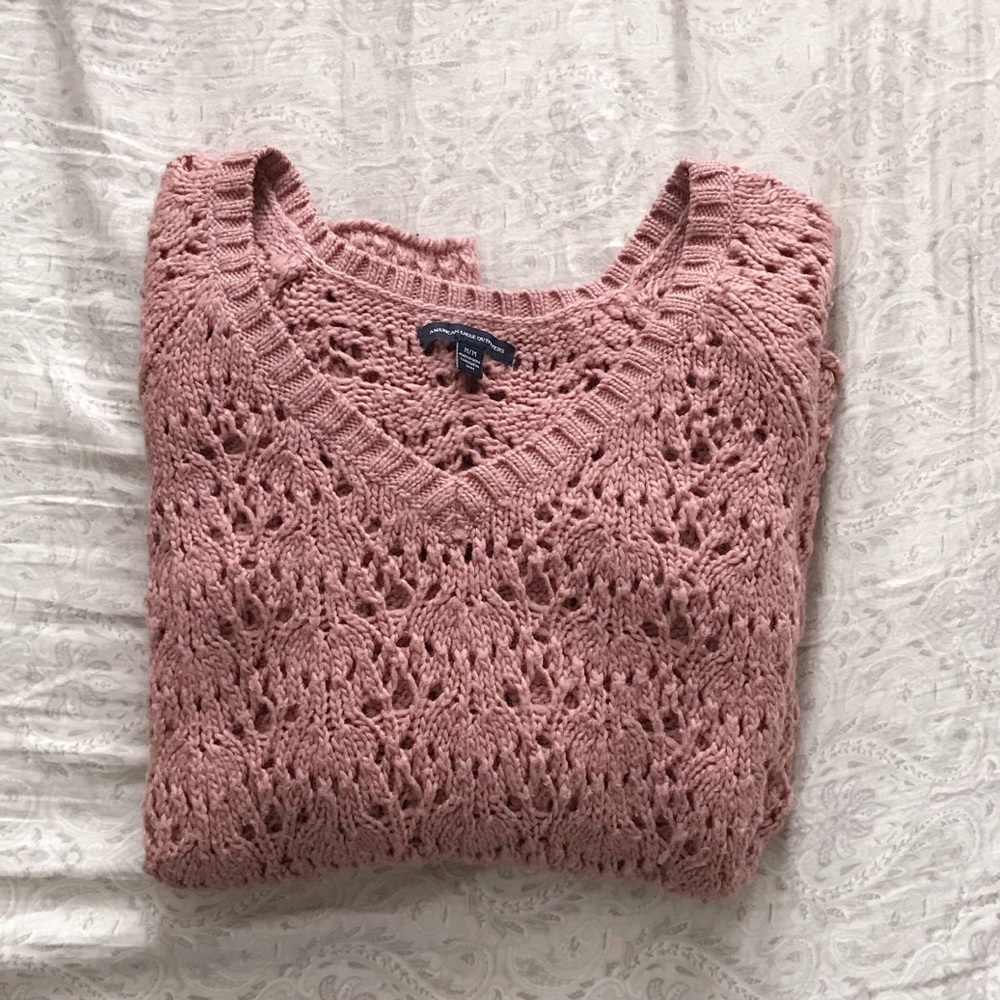 AEO Soft Pink Sweater
